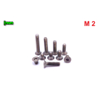 M2 TYTANOWE ŚRUBY GRADE 2 DIN 7991 TX